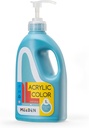 Meeden Turquoise Blue Acrylic Paint: 1L /33.8 oz