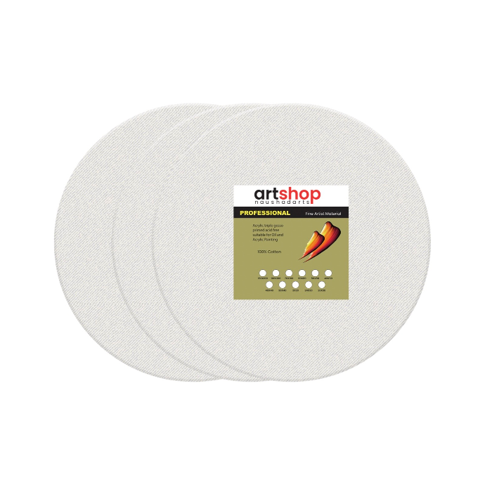 25cm 280g Circular Canvas (Standard)
