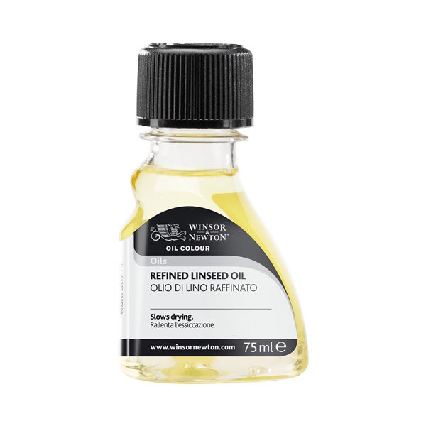 WINSOR & NEWTON OIL ADDITIVE 75ML BTL LINSEED OIL REFINED V1