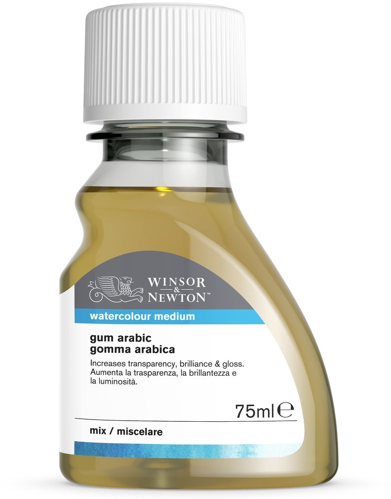WINSOR & NEWTON WATERCOLOUR ADDITIVE 75ML BTL GUM ARABIC V1