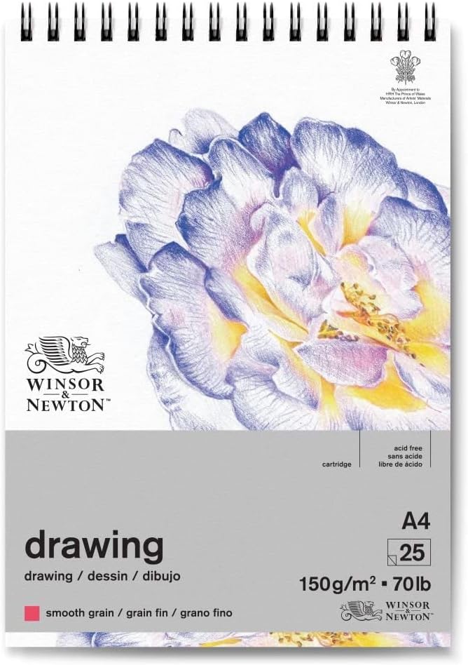 WINSOR & NEWTON DRAWING PADW SMOOTH 150 A4P 25S