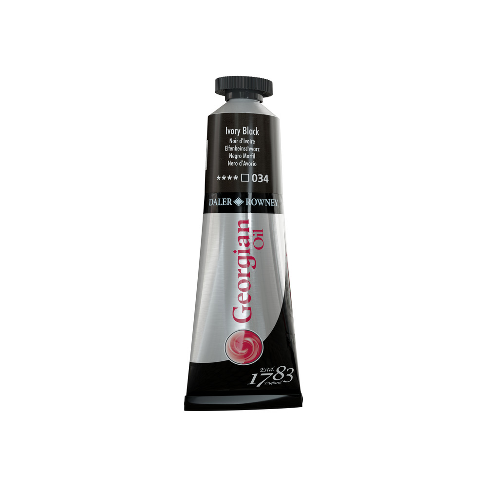 DALER ROWNEY GEORGIAN 38ML IVORY BLACK