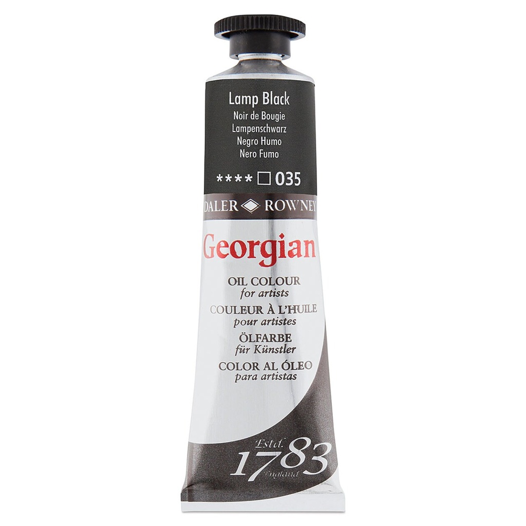 DALER ROWNEY GEORGIAN 38ML LAMP BLACK