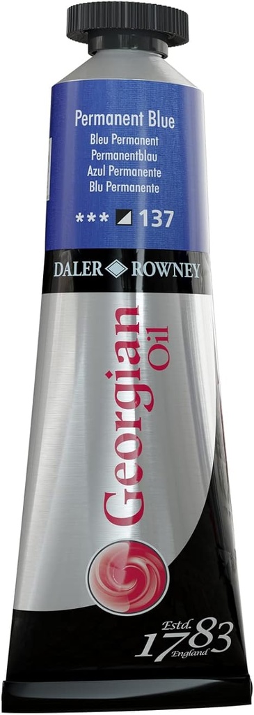 DALER ROWNEY GEORGIAN 38ML PERMANENT BLUE