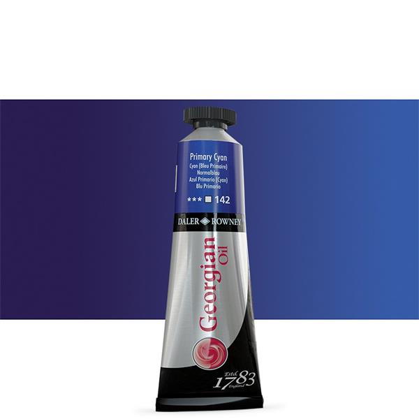 DALER ROWNEY GEORGIAN 38ML PRIMARY CYAN