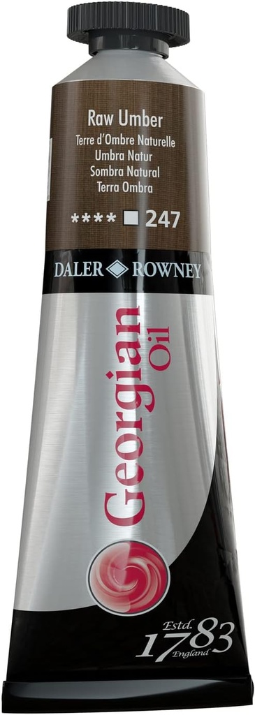 DALER ROWNEY GEORGIAN 38ML RAW UMBER