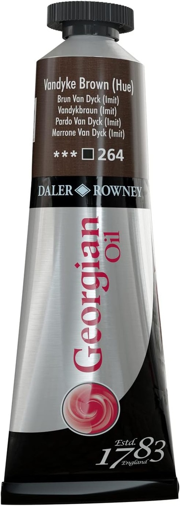 DALER ROWNEY GEORGIAN 38ML VANDYKE BROWN HUE