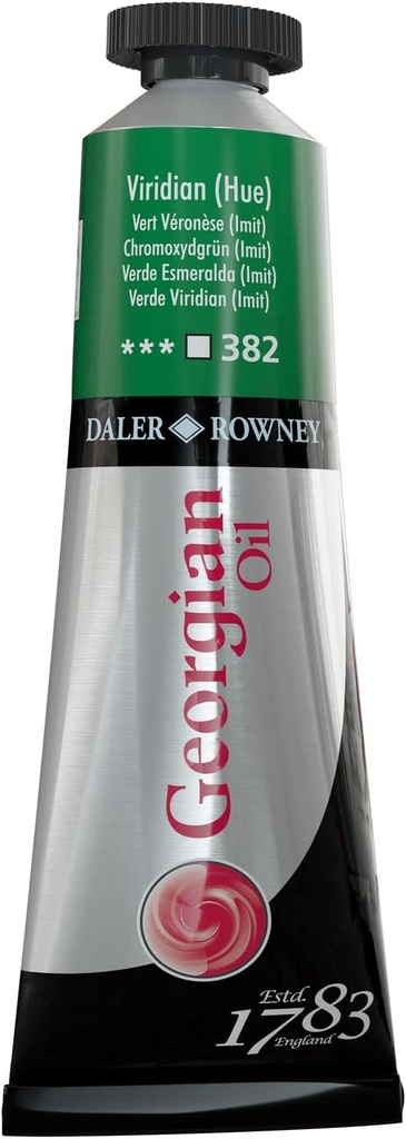 DALER ROWNEY GEORGIAN 38ML VIRIDIAN HUE