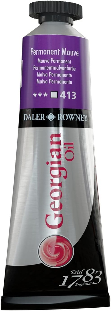 DALER ROWNEY GEORGIAN 38ML PERMANENT MAUVE