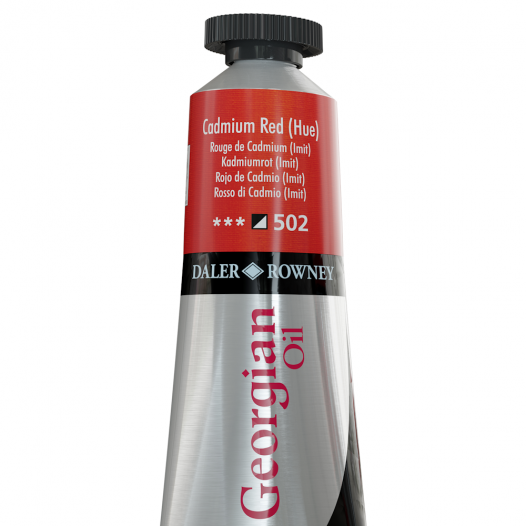 DALER ROWNEY GEORGIAN 38ML CADMIUM RED HUE