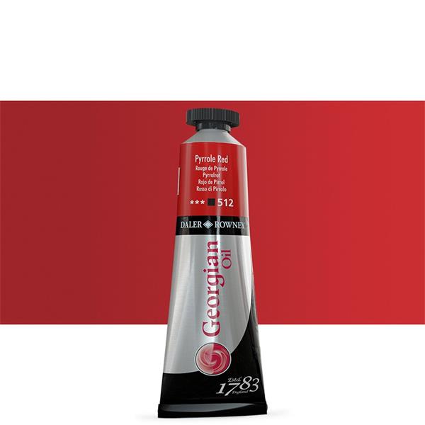 DALER ROWNEY GEORGIAN 38ML PYRROLE RED