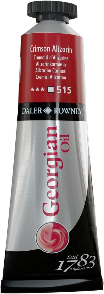 DALER ROWNEY GEORGIAN 38ML ALIZARIN CRIMSON