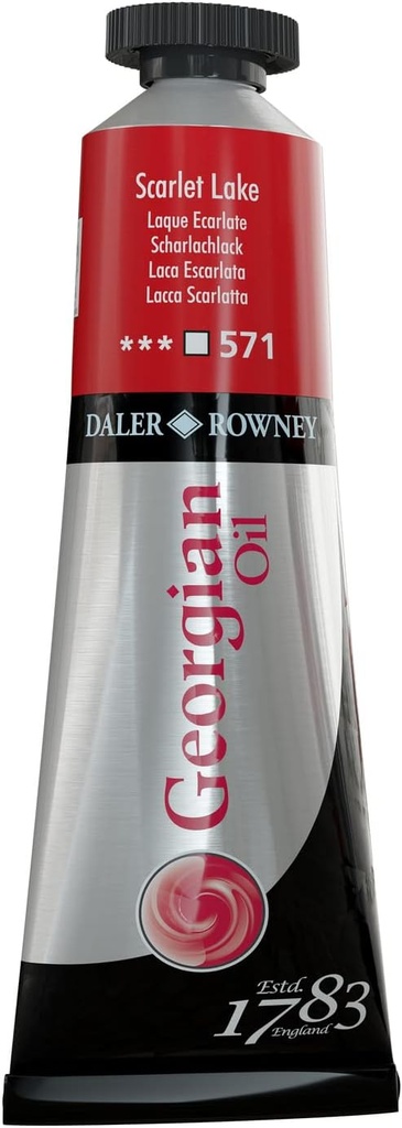 DALER ROWNEY GEORGIAN 38ML SCARLET LAKE