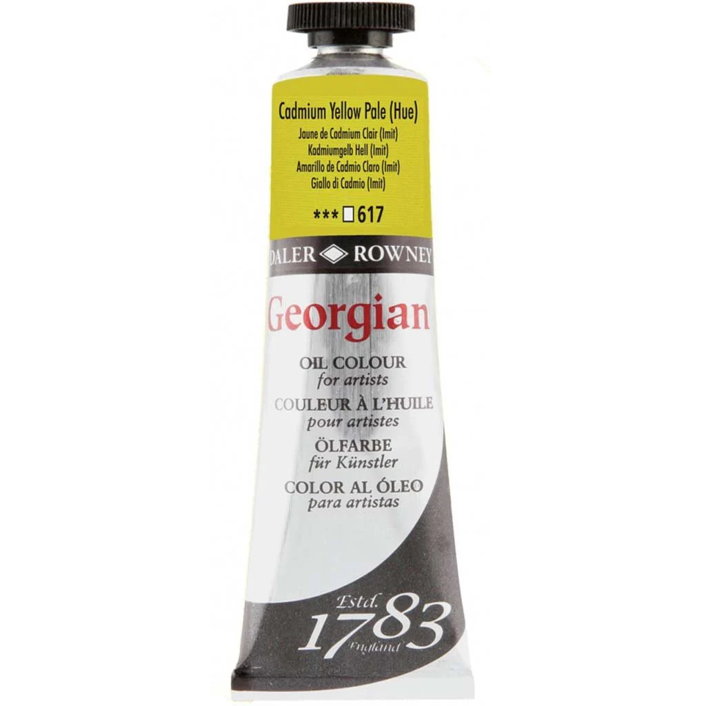 DALER ROWNEY GEORGIAN 38ML CAD YELLOW PALE HUE