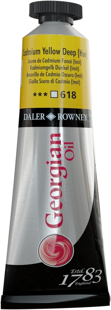 DALER ROWNEY GEORGIAN 38ML CAD YELLOW DEEP HUE
