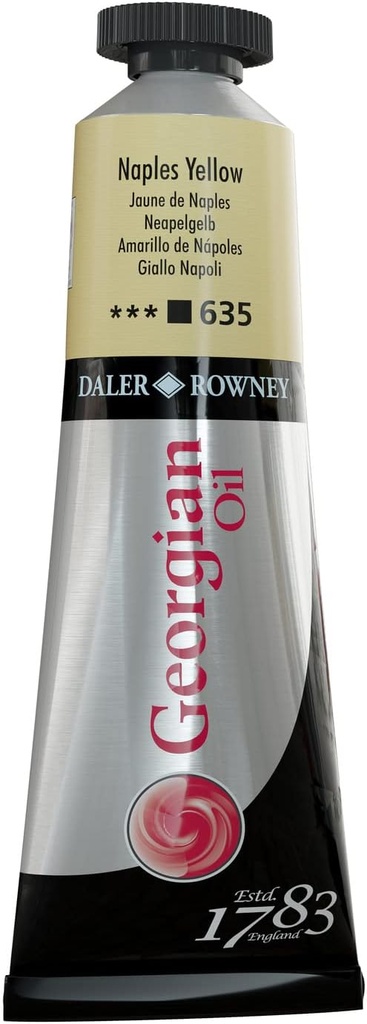 DALER ROWNEY GEORGIAN 38ML NAPLES YELLOW