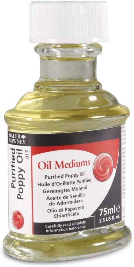 DALER ROWNEY PURIFIED POPPY OIL 75ML