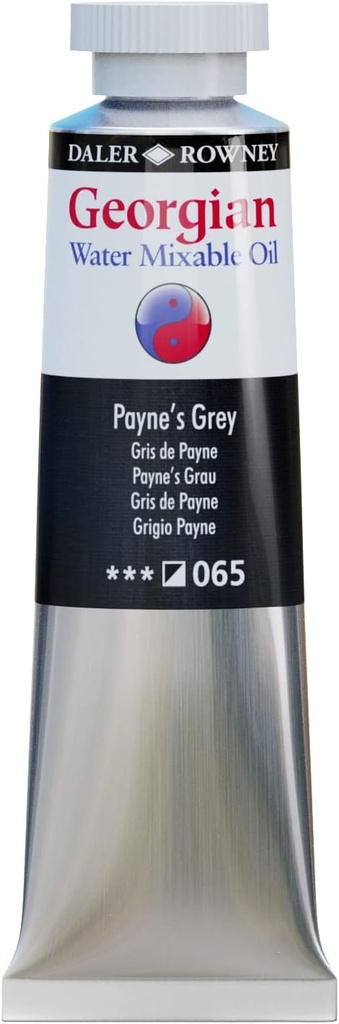 DALER ROWNEY WATER MIXABLE OIL COLOUR 37ML PAYNE'S GREY