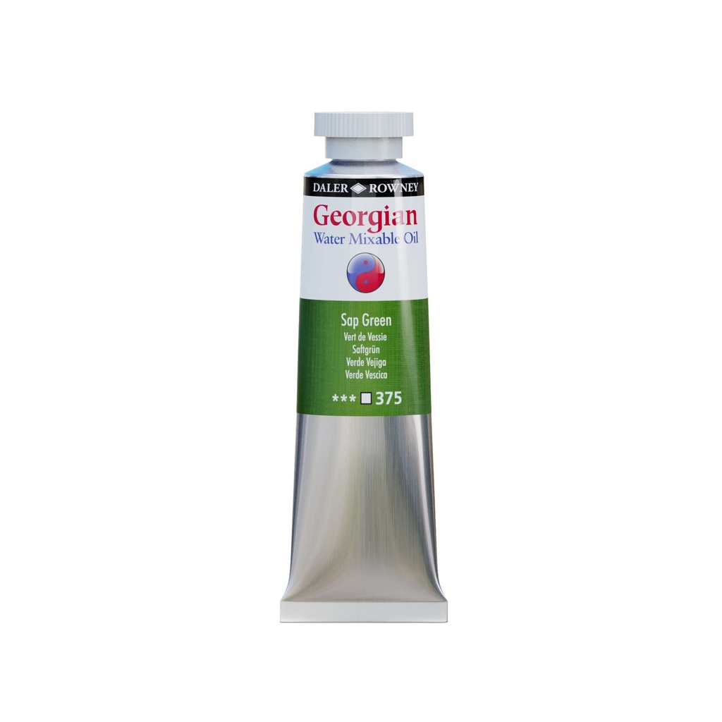 DALER ROWNEY WATER MIXABLE OIL COLOUR 37ML SAP GREEN