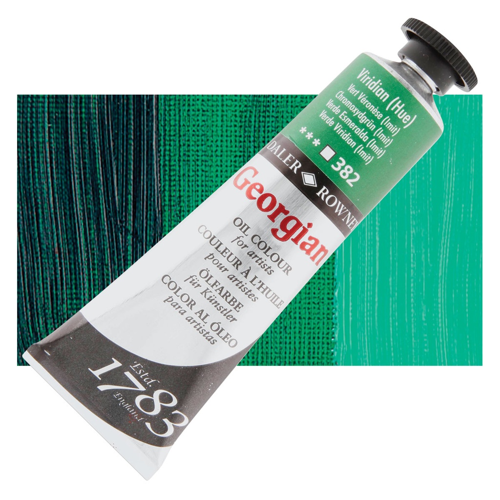 DALER ROWNEY WATER MIXABLE OIL COLOUR 37ML VIRIDIAN HUE