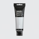LIQUITEX BASICS ACRYLIC COLOUR 118ML SILVER