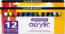 DALER ROWNEY GRAD ACRYLIC 12X22ML SET