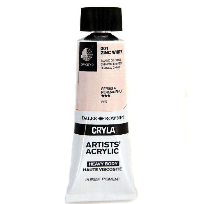 DALER ROWNEY CRYLA 75ML ZINC WHITE