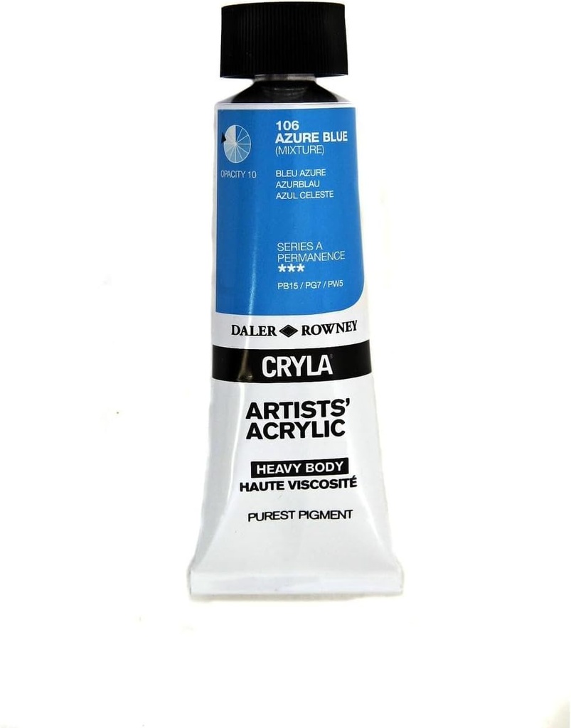 DALER ROWNEY CRYLA 75ML AZURE BLUE