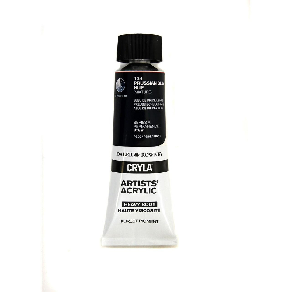 DALER ROWNEY CRYLA 75ML PRUSSIAN BLUE HUE HEAVY BODY