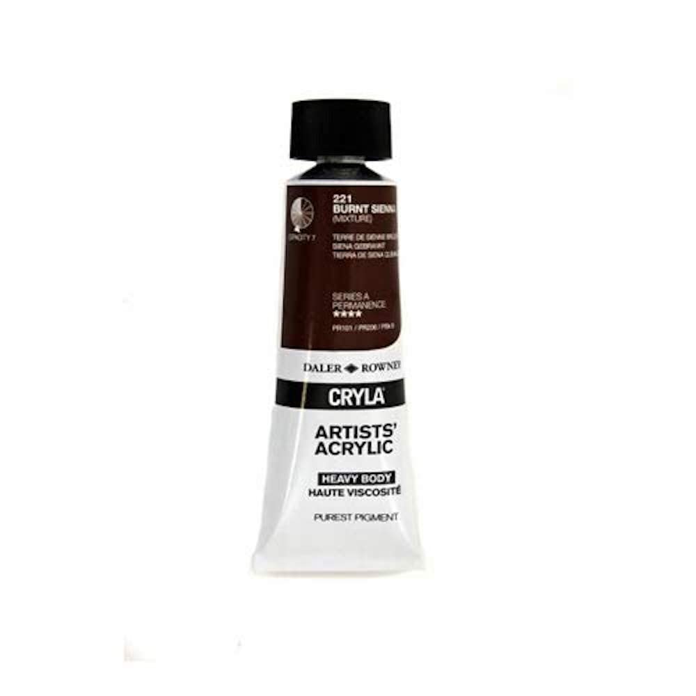 DALER ROWNEY CRYLA 75ML BURNT SIENNA