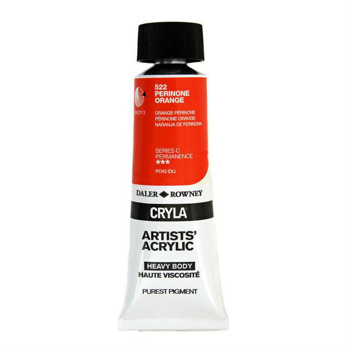 DALER ROWNEY CRYLA 75ML PERINONE ORANGE