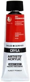 DALER ROWNEY CRYLA 75ML PYRROLE SCARLET