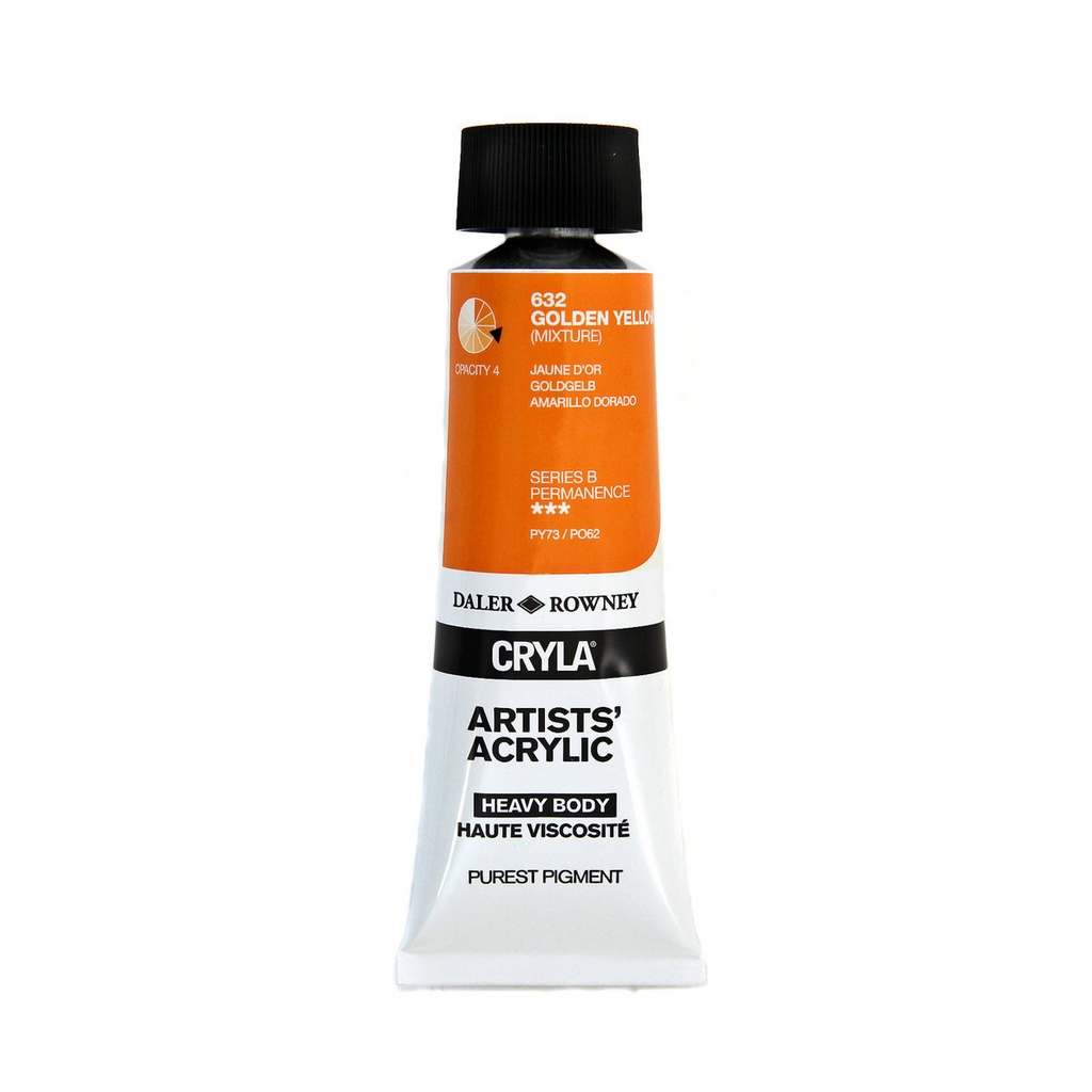 DALER ROWNEY CRYLA 75ML GOLDEN YELLOW