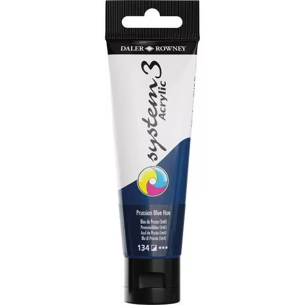 DALER ROWNEY SYSTEM3 ACRYLIC 59ML PRUSSIAN BLUE H