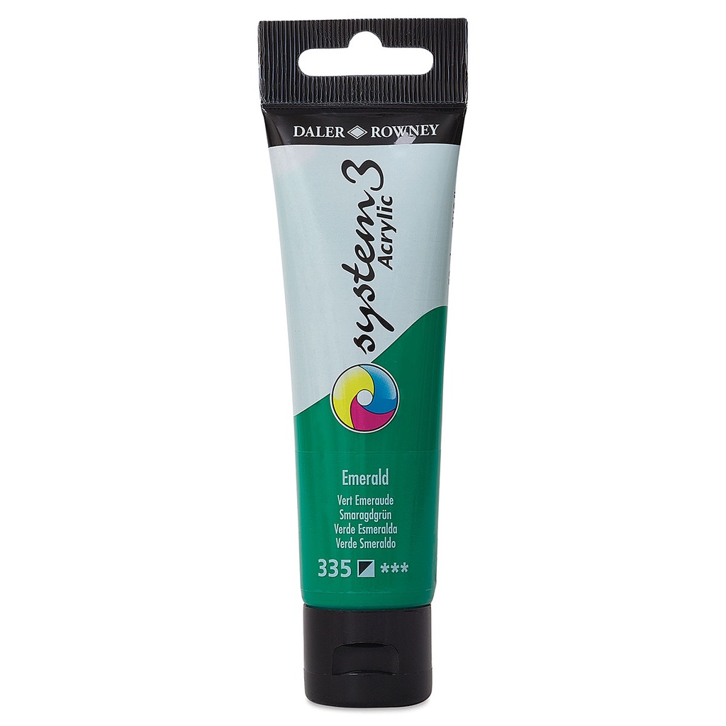 DALER ROWNEY SYSTEM3 ACRYLIC 59ML EMERALD
