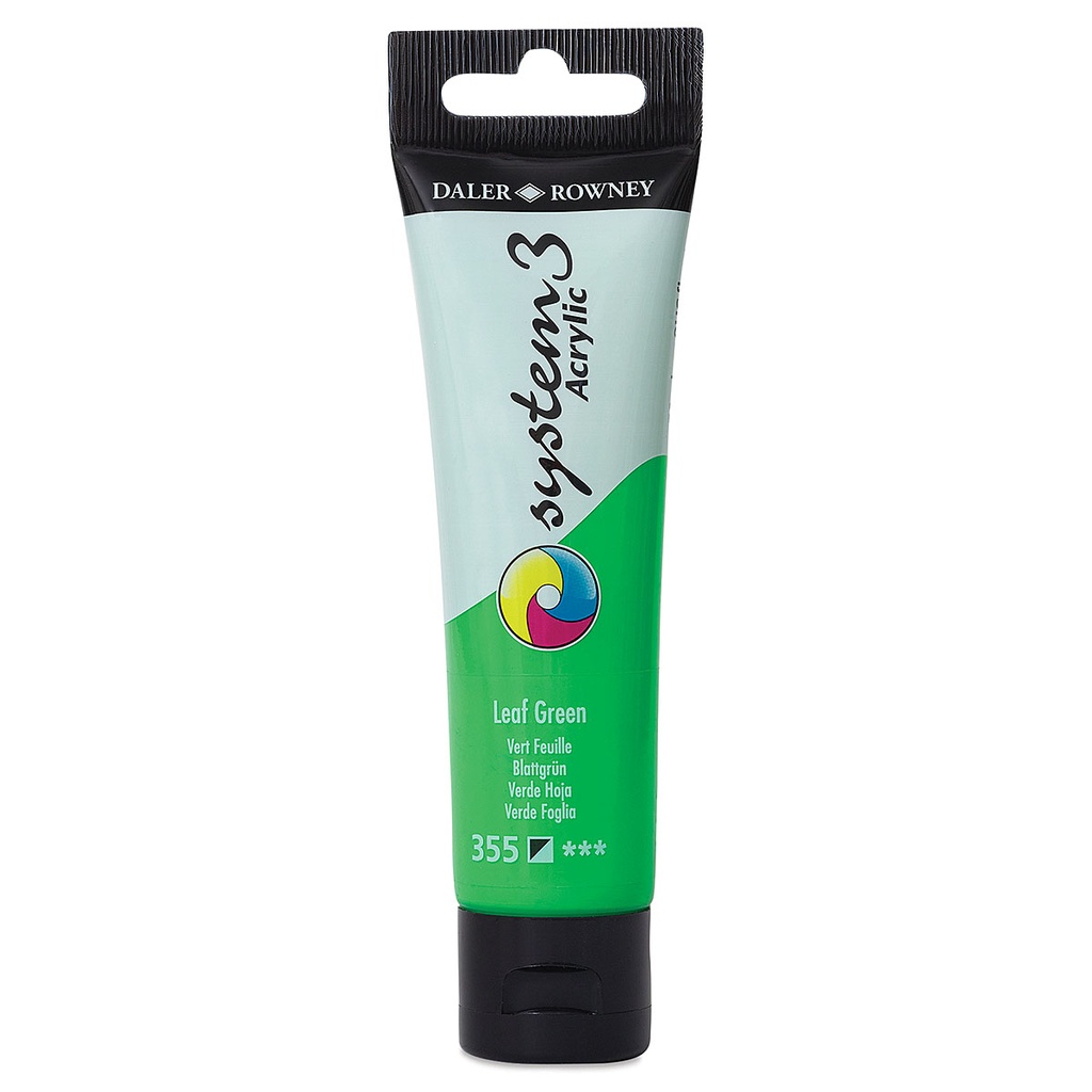 DALER ROWNEY SYSTEM3 ACRYLIC 59ML LEAF GREEN