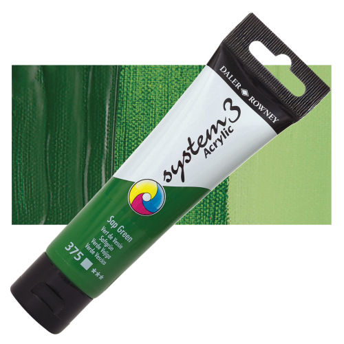 DALER ROWNEY SYSTEM3 ACRYLIC 59ML SAP GREEN