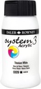 DALER ROWNEY SYSTEM3 ACRYLIC 500ML TITANIUM WHITE