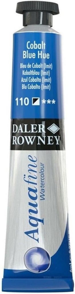 DALER ROWNEY AQUAFINE 8ML COBALT BLUE HUE