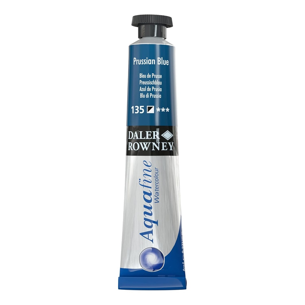 DALER ROWNEY AQUAFINE 8ML PRUSSIAN BLUE