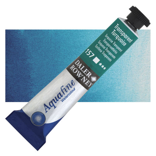 DALER ROWNEY AQUAFINE 8ML TRANSPARENT TURQUOISE