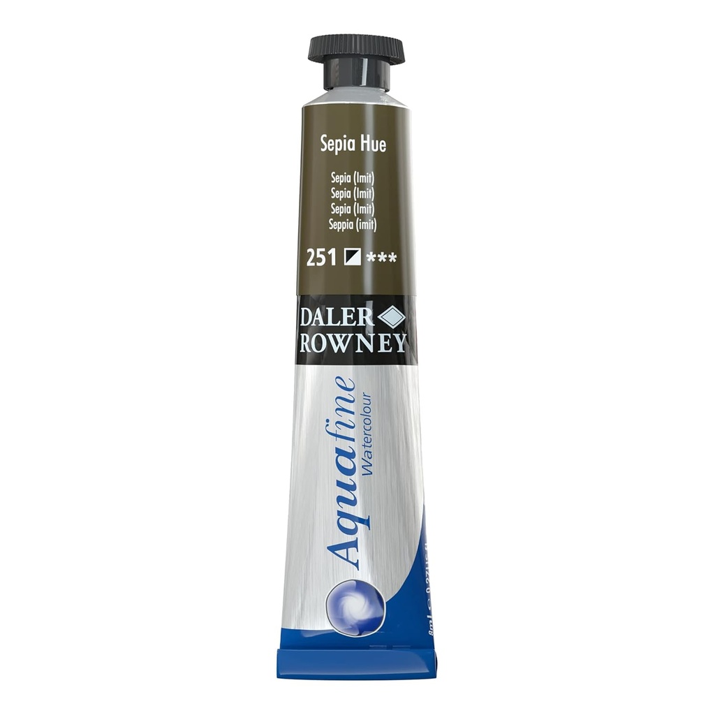 DALER ROWNEY AQUAFINE 8ML SEPIA HUE