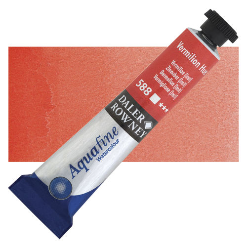 DALER ROWNEY AQUAFINE 8ML VERMILION HUE