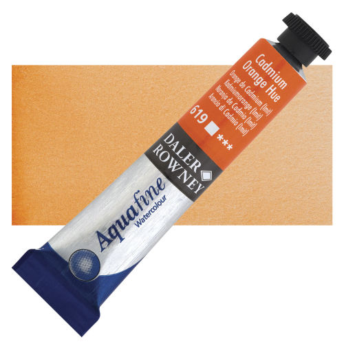 DALER ROWNEY AQUAFINE 8ML CAD. ORANGE HUE