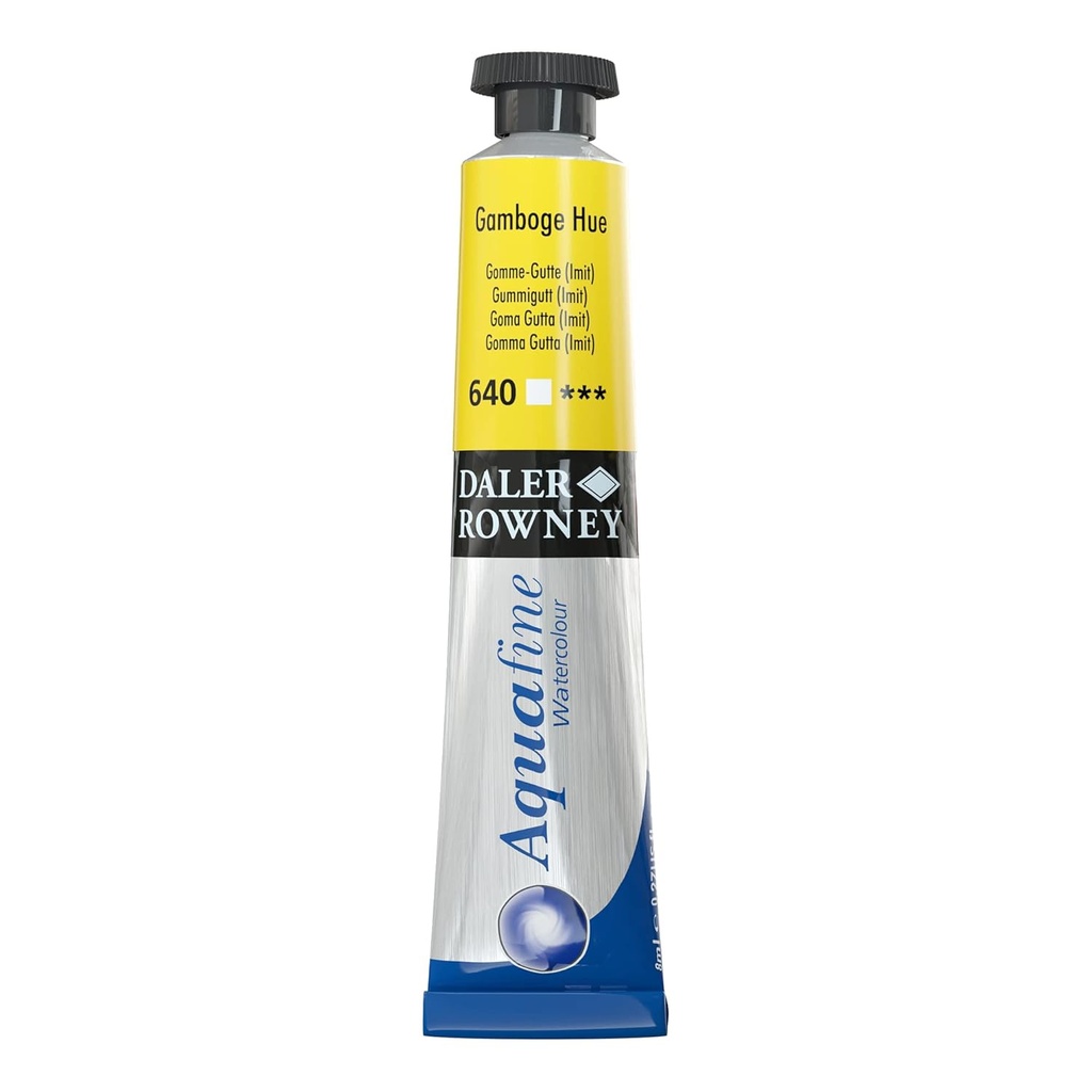 DALER ROWNEY AQUAFINE 8ML GAMBOGE HUE