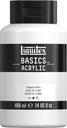 LIQUITEX BASICS ACRYLIC COLOUR 400ML JAR TITANIUM WHITE ROW