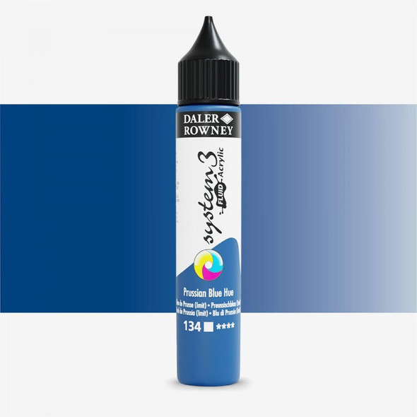 DALER ROWNEY SYSTEM3 FLUID 29.5ML COBALT BLUE HUE