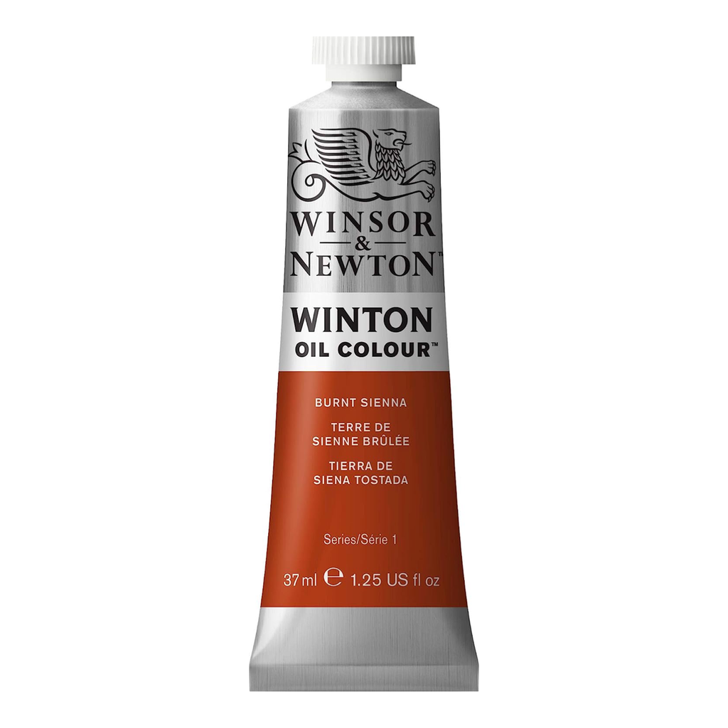 WINSOR & NEWTON WINTON OIL COLOUR 37ML TBE TBE BURNT SIENNA