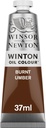 WINSOR & NEWTON WINTON OIL COLOUR 37ML TUBE BURNT UMBER
