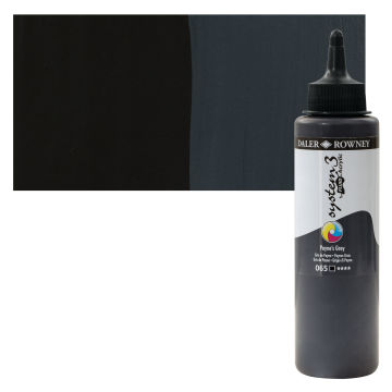 DALER ROWNEY SYSTEM3 FLUID 250ML PAYNE'S GREY